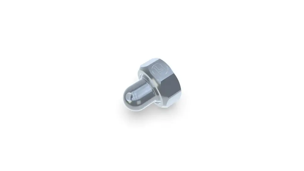 Boquilla de 60° con orificio de perforación de Ø1,5 mm