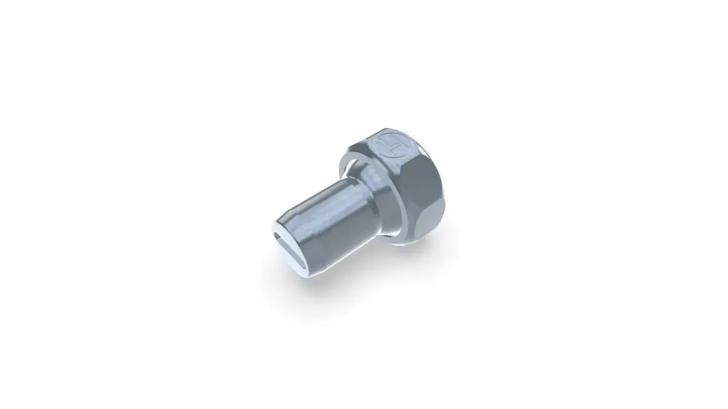Boquilla recta con ranura de 7x2,0 mm