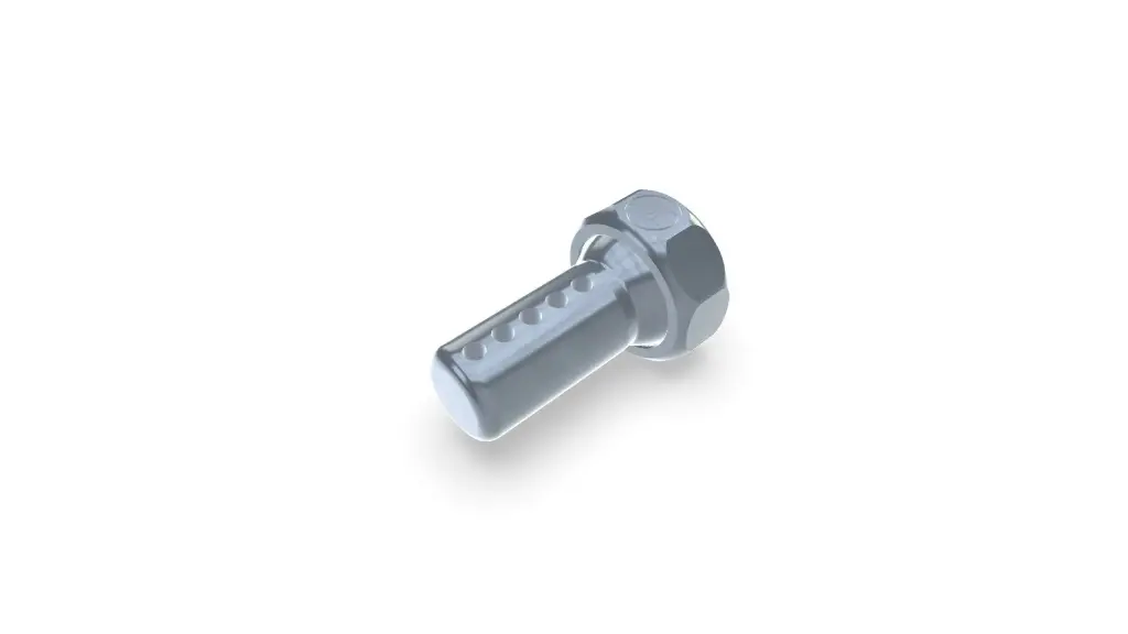 Nozzle 90° drill hole 5xØ2mm