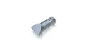 Boquilla plana ancha con ranura de 18x2,5mm chorro recto