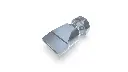 Flat nozzle broadly with slit 28x2,5mm straight jet