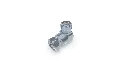 Elbow piece 90° movable