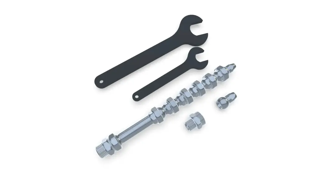 Basic set Type2 1/2" system l=approx. 240mm