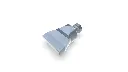 Boquilla plana ancha con ranura de 35x1,0mm chorro recto