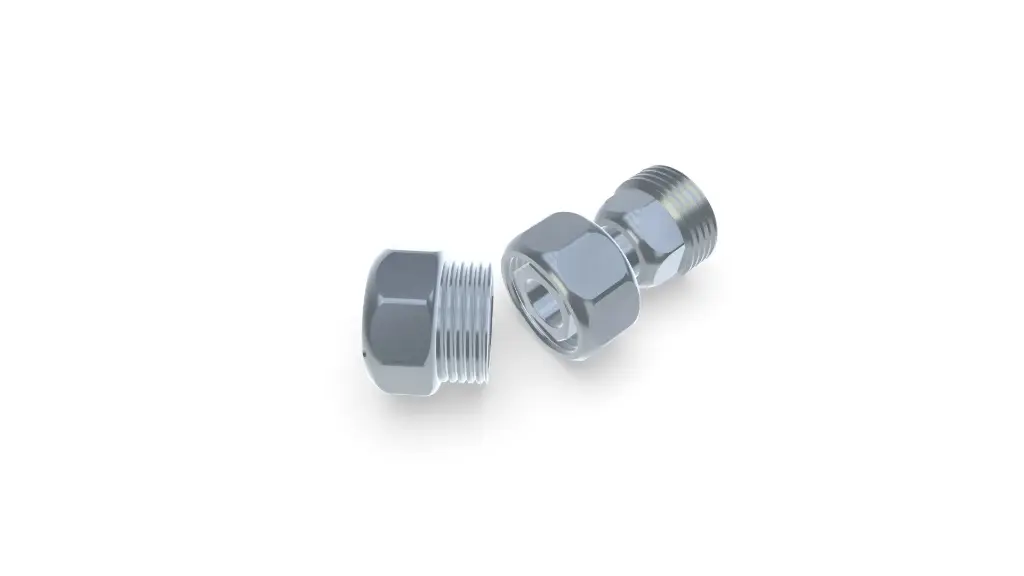 Intermediate element with fixed position (quick coupling)