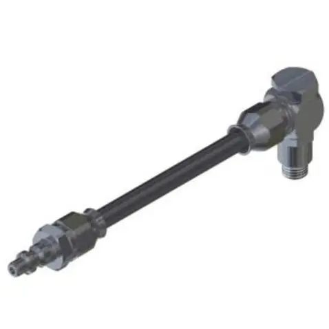 Set manguera conector, angulado - M8x1, 100 mm incl. acopl. M10x1 + G1/8