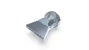 Flat nozzle broadly with slit 45x4,2mm scattered beam