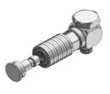 Acoplador M5 macho 90º