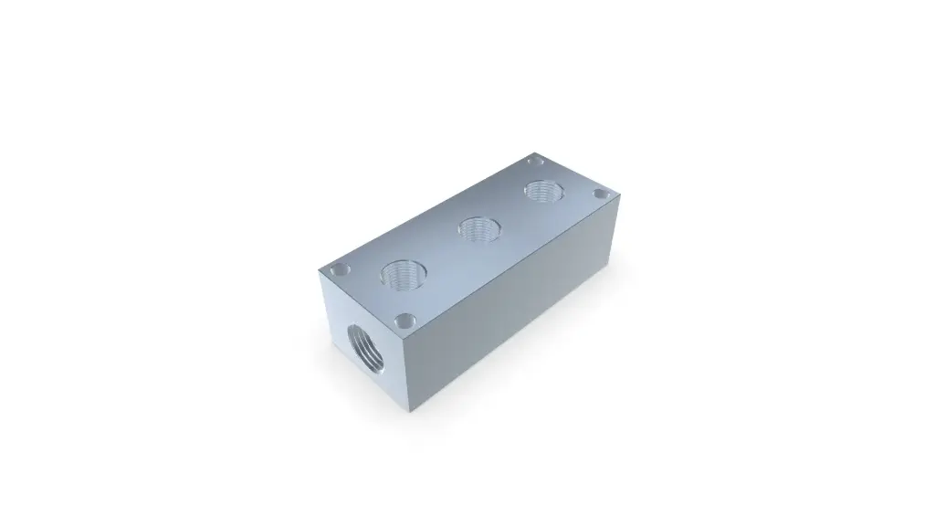 Distribuidor 3x G1/8