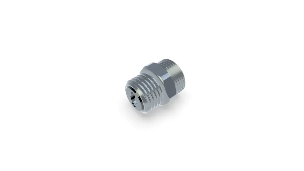 Adaptador con válvula de retención G1/4"