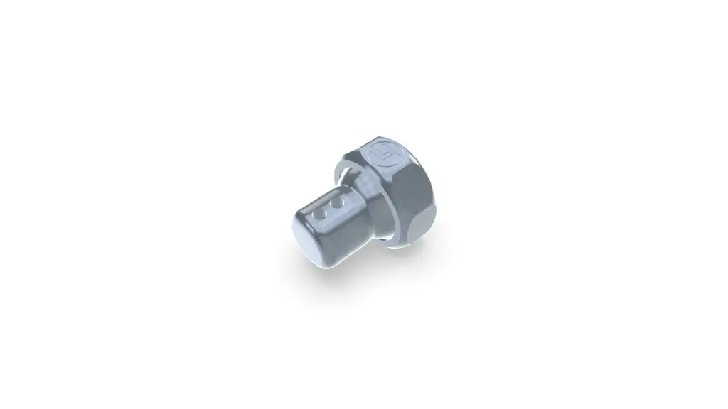 Boquilla de 90° con orificio de perforación de 2xØ2 mm