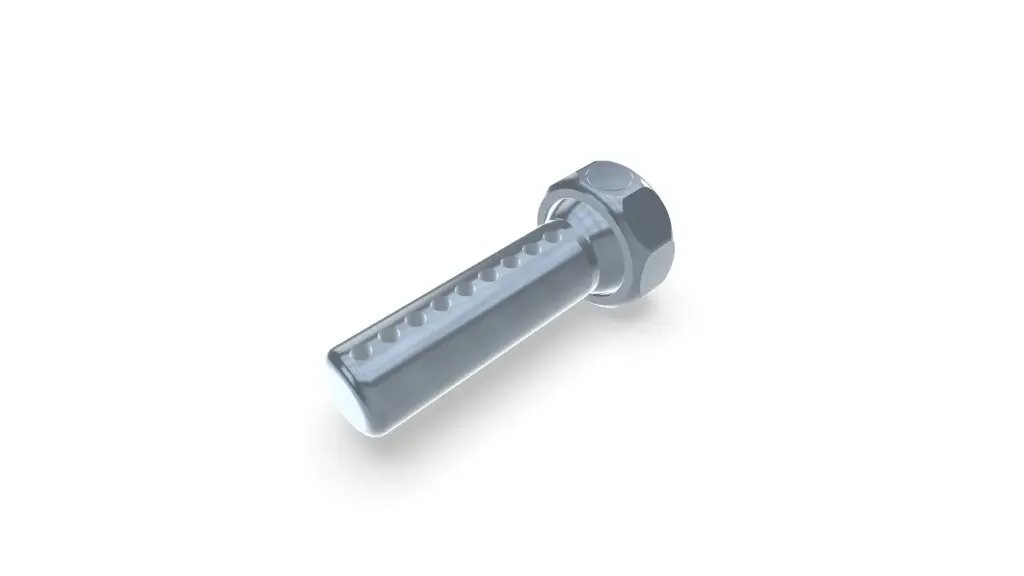 Boquilla de 90° con orificio de perforación de 9xØ2 mm