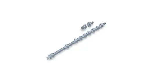 [1-GS] Set basico Type1 rosca 1/4" system l=approx. 220mm