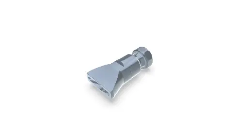[1-DU-SL-SS] Boquilla plana ancha con ranura de 21x2,5mm chorro disperso