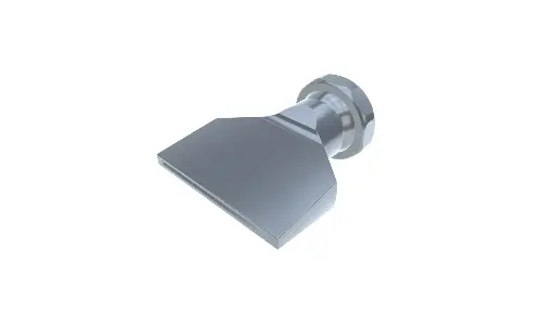 [3-DU-SL-65-GS] Boquilla plana ancha con ranura de 58x2,0mm chorro recto