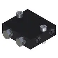 [102221] DISTRIBUIDOR A 1/4" NPT - 1/8" NPT 5-FOLD