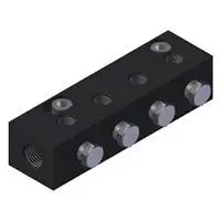 [102220] DISTRIBUIDOR B G1/4" NPT - 1/8" NPT  8-FOLD